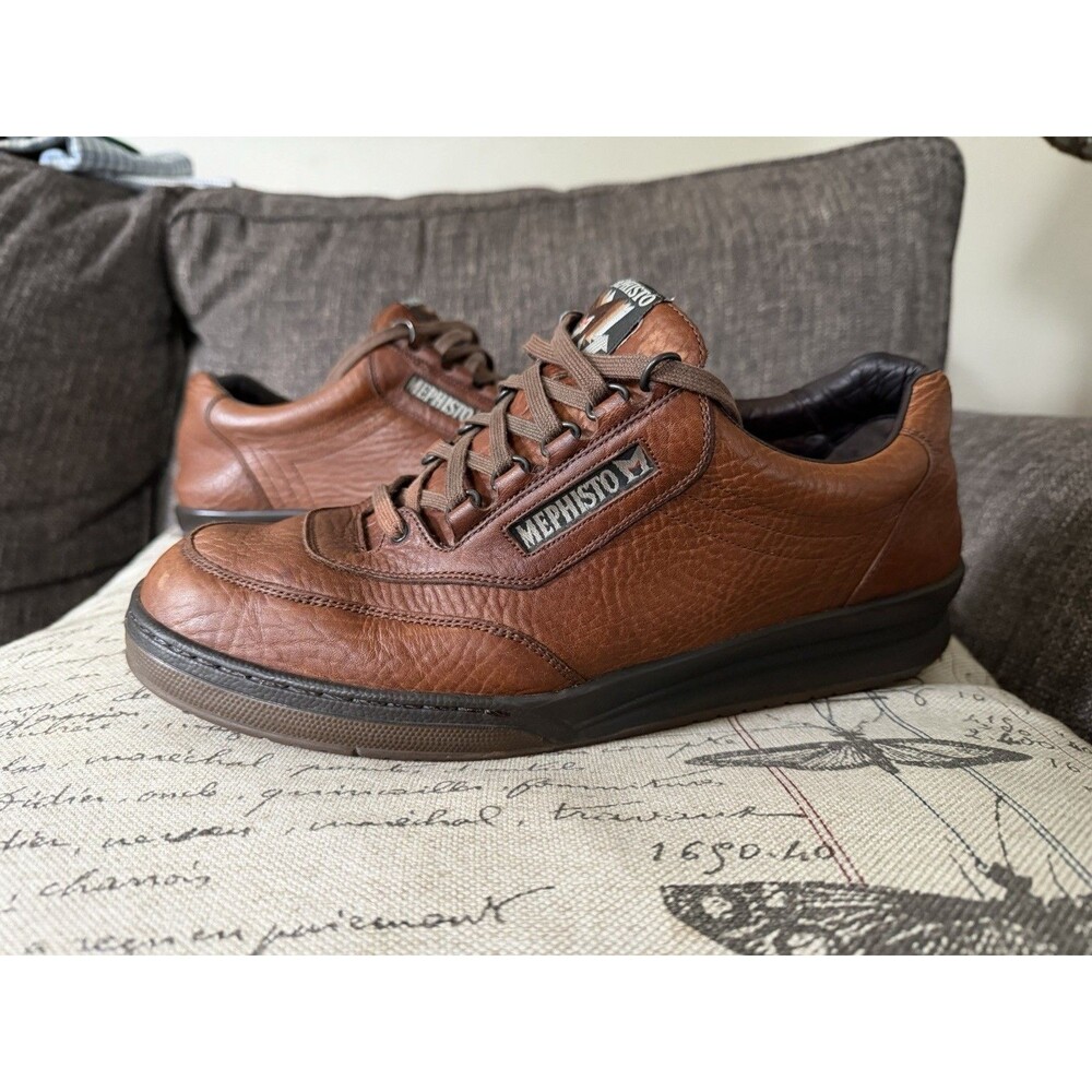 Vintage Mephisto Match Men's Brown Leather Made in France US 12 EUR 11.5